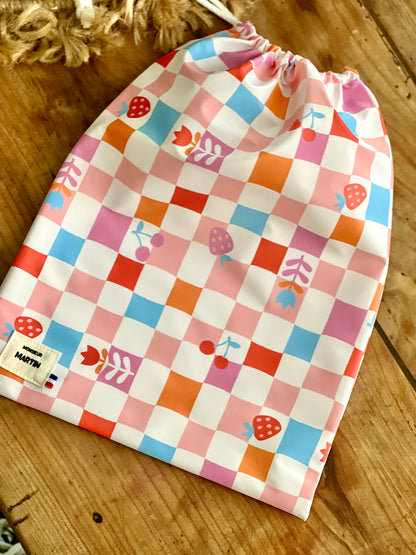 Grande pochette imperméable – Pochette colorée multifonction pour plage et piscine