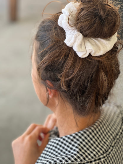 Chouchou en double gaz différentes couleurs