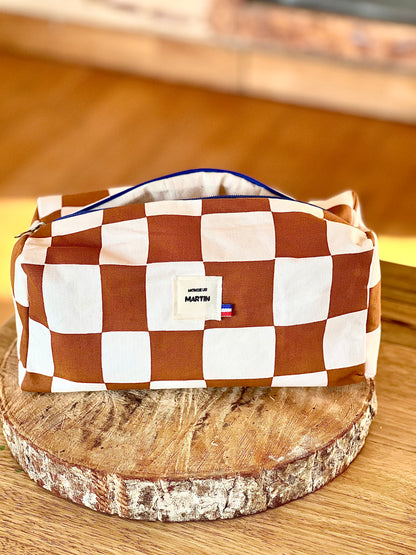 Trousse Billie – Grande trousse rectangulaire en coton